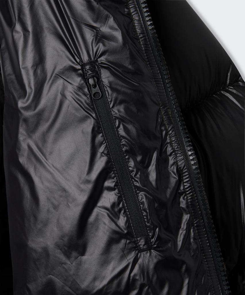Musinsa Standard [City Leisure] Sheer Ripstop Double Pocket Down Short Padded Jacket [Black]