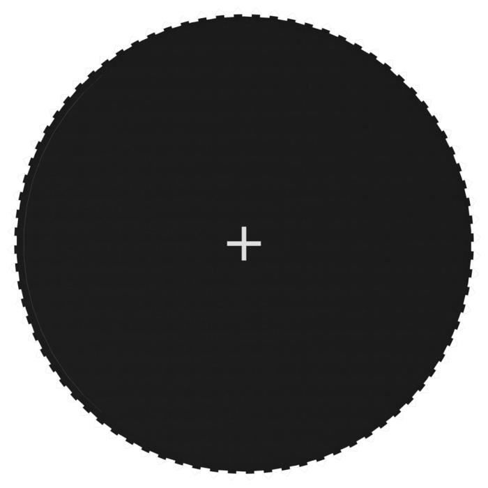 VidaXL Jumping Mat Black Fabric for 4.27 M Round Trampoline