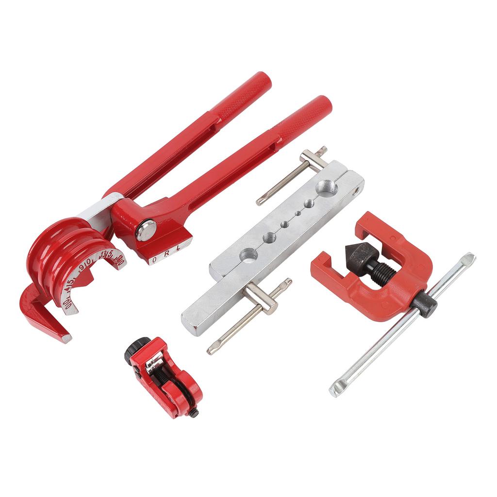 3 16 Inch Brake Line Kit Professional Copper Coated Brake Line Flaring Tool Kit for Most Hydraulic Braking Systems