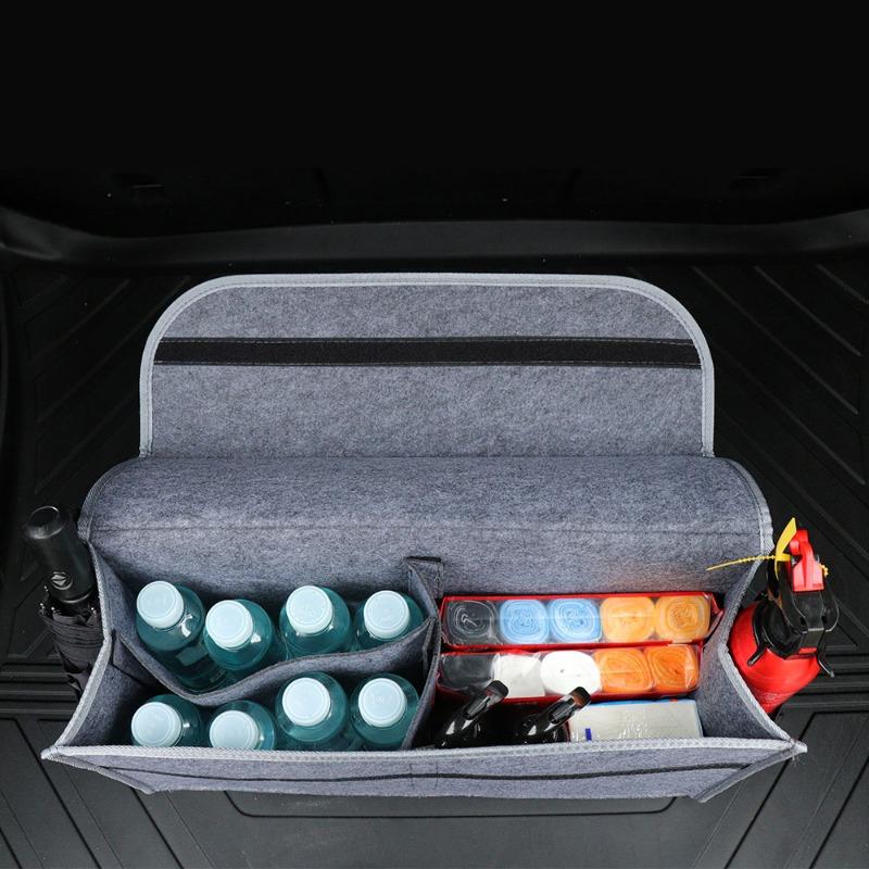 Car Trunk Large Capacity Sundries Storage Box Organizer Bag Tool Case For Mercedes Benz AMG GLE GLS GLC CLA GLB ML C500 C200 C300 W204 W206 W205 W203