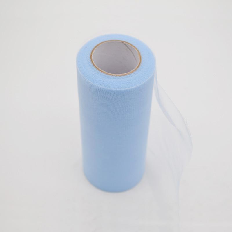 25 ярдов/партия 6 дюймов рулон тюля для свадебного украшения пачка катушка ремесло день рождения вечеринка детский душ свадебный декор принадлежности
