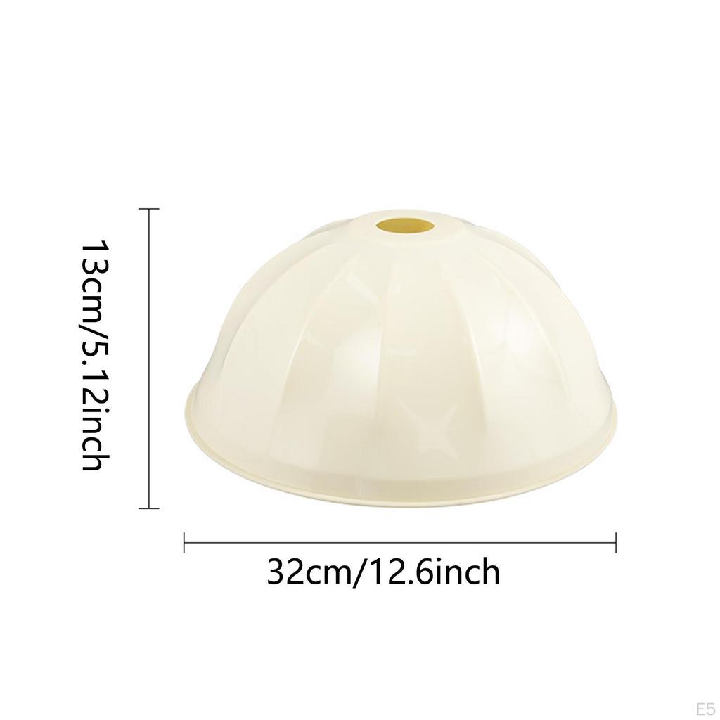 Acrylic Lamp Shade Chandelier Cover Light Accessories Floor Half Round