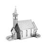 Metal Earth Fascinations, Old Country Church 3D Puzzle En Métal, Miniature Découpée Au Laser