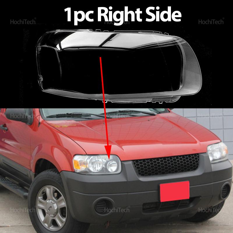 Для Ford Escape Maverick 2005 2006 2007 Крышка фары Замена стекла линзы фары автомобиля Передний плафон Автомобильная оболочка
