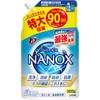 Top Super Nanox Free Высококонцентрированный жидкий стиральный порошок Запасной блок Сверхбольшой 900 г [Большой объем] Флуоресцентный/Силиконовый