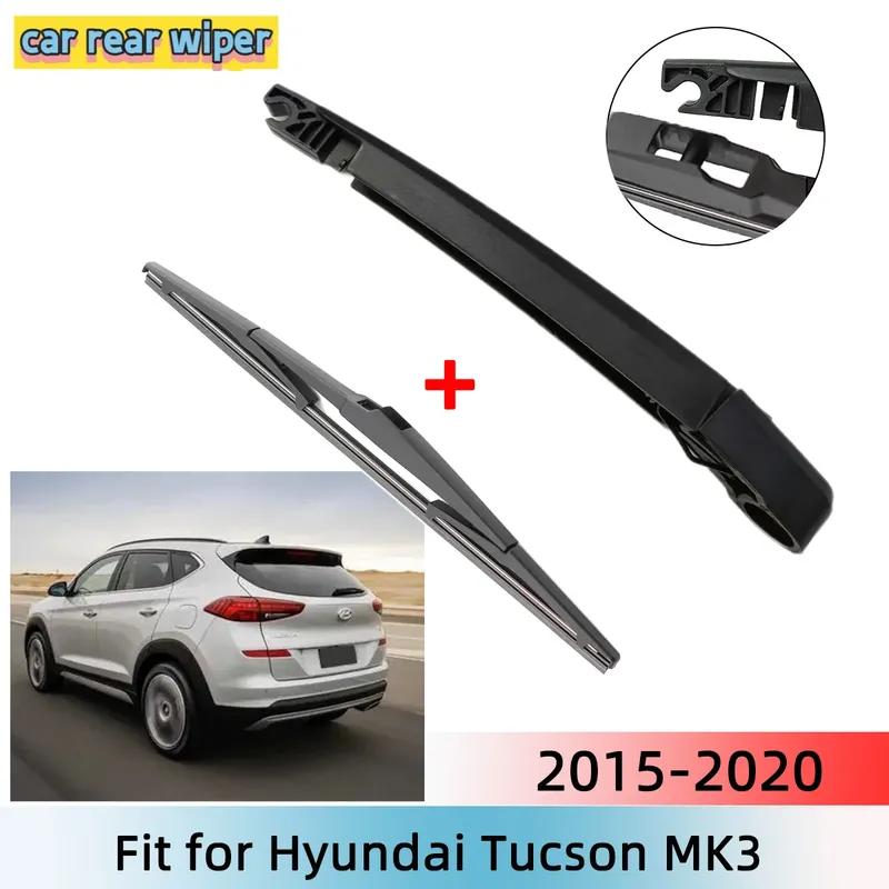 Rear Wiper Blade & Arm Set Kit For Hyundai Tucson MK3 2015- Windshield Windscreen Rear Window