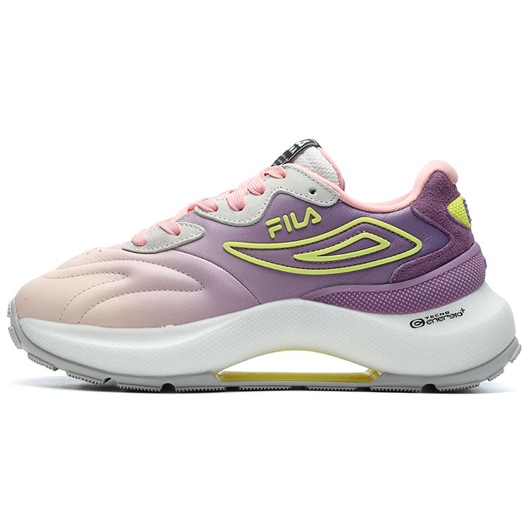 Fila Flusso Fashion Sports Low-Top Casual Shoes Women Sneaker Purple Pink F12W213113FSB