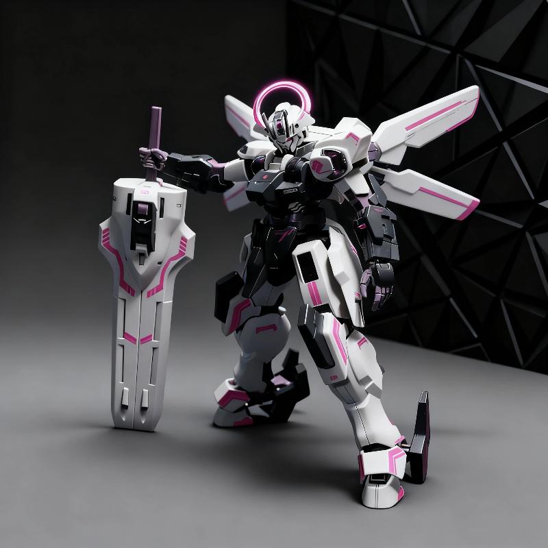 JMS-W04 Wars-Mo Фигурки Действия Высокая Детализация Модель Мобильного Костюма Пластиковая Игрушка Настольное Украшение Аниме Периферия Коллекционный Подарок