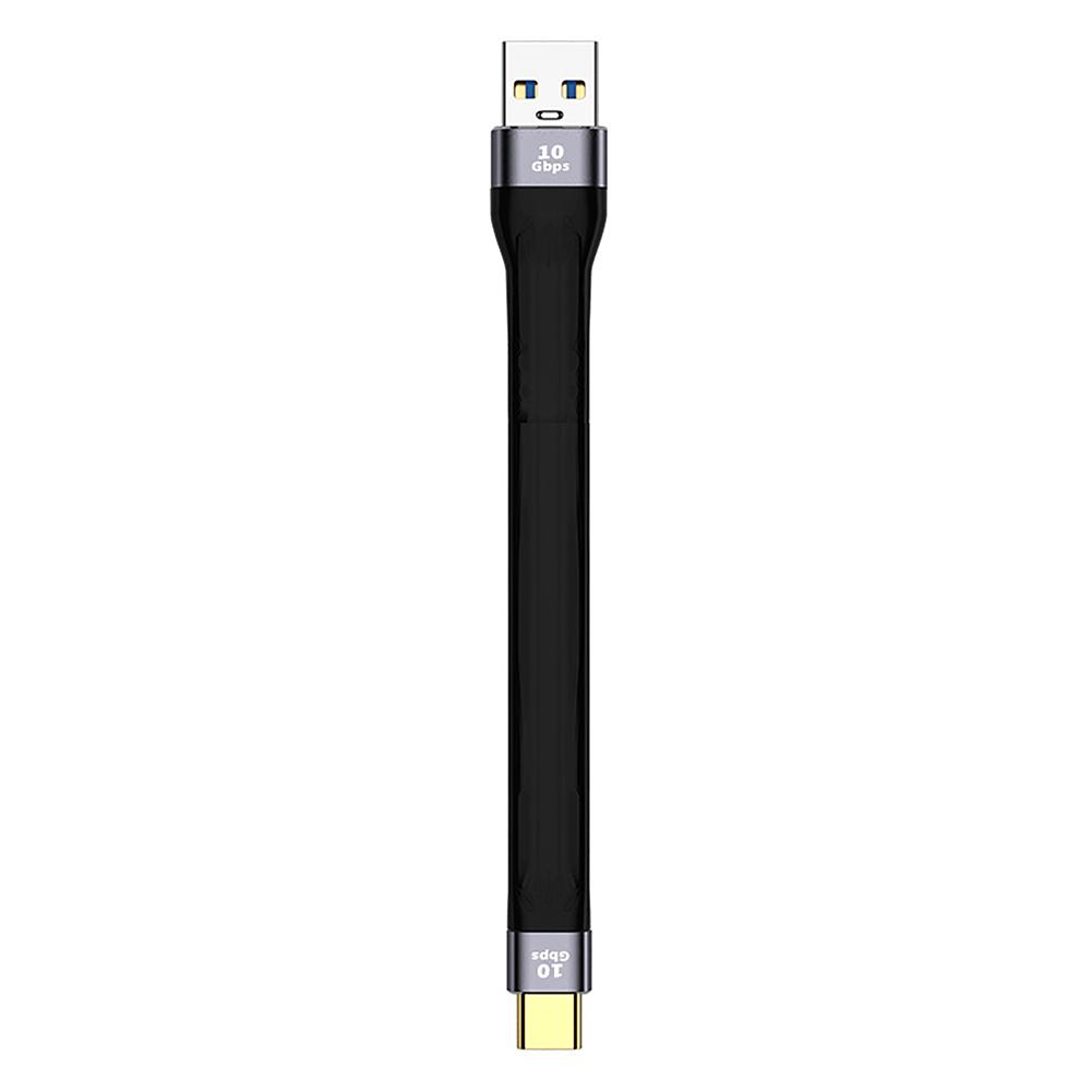 Flexible Data Charging Cable Type-c Male-to-male / Usb Male To Type-c Male / Usb Female To Type-c Male Short-line High-speed 10g Fast Charging