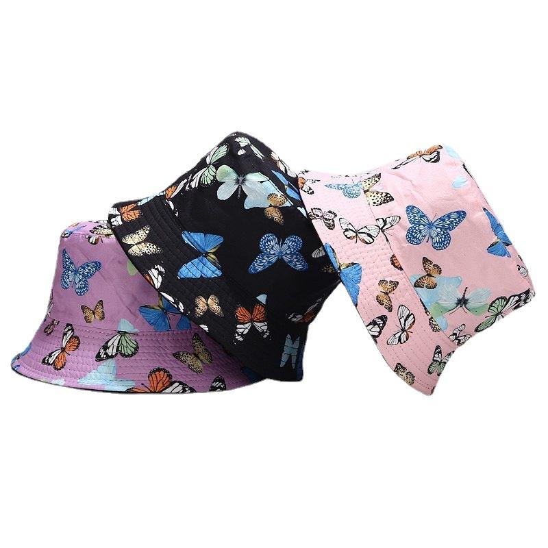 Factory Women's Reversible Animal Print Bucket Hat Cotton Wide Brim Breathable Casual Sport Fishing Four Seasons