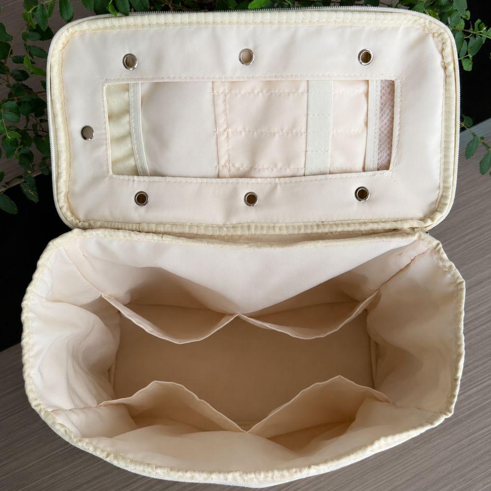 7 Yarn Holes Sewing Tool Storage Bag Multiple Pockets Crochet Accessory Handbag For Crochet Lovers