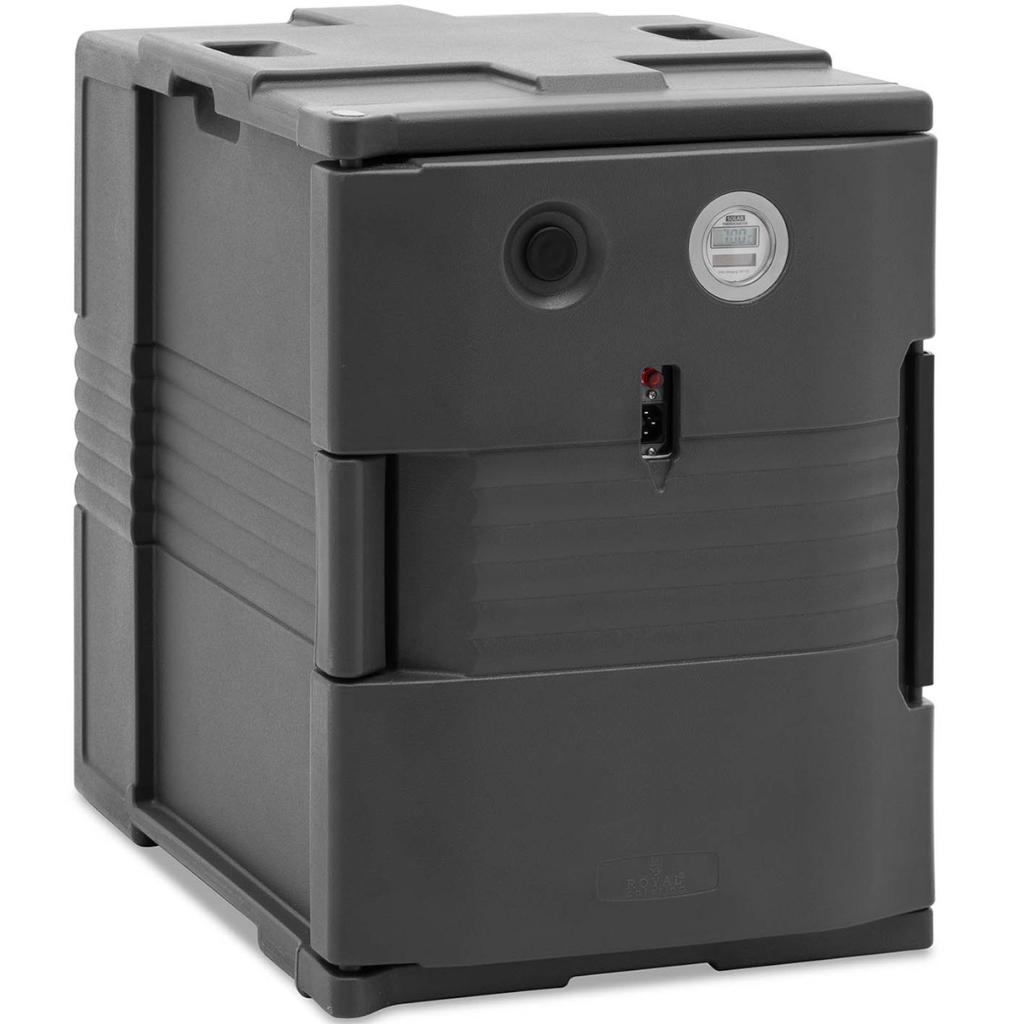 Thermos thermal insulating container with electric heater for GN 1/1 containers