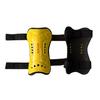Double-row strap football leg guards for adults and children. Competition and training protective gear for sports and cycling. L 1