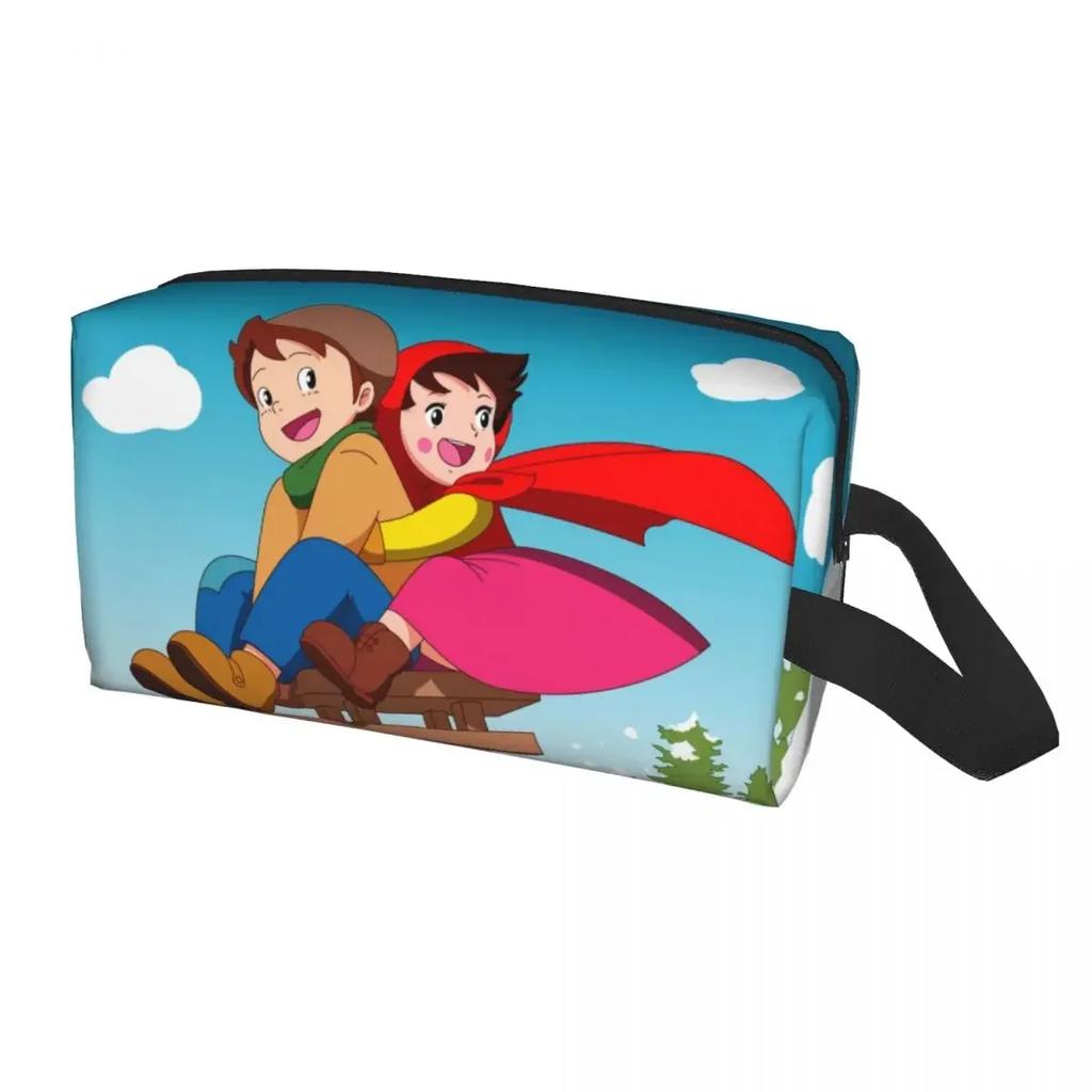 Хайди Питер И Дедушка Семейная Дорожная Косметичка Альпы Горы Аниме Макияж Туалетные Принадлежности Органайзер Женский Бьюти Хранение Дорожный Набор