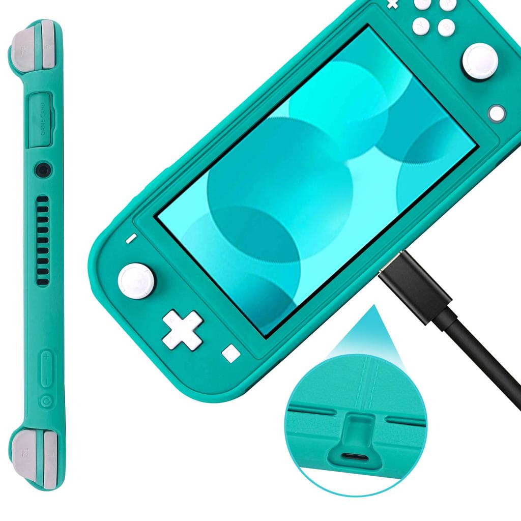 Чехол Switch Lite Чехол Switch Lite Материал TPU Интегрированная полная защита Ударопрочный Специальная ручка Тонкий и легкий Легко надевать и снимать