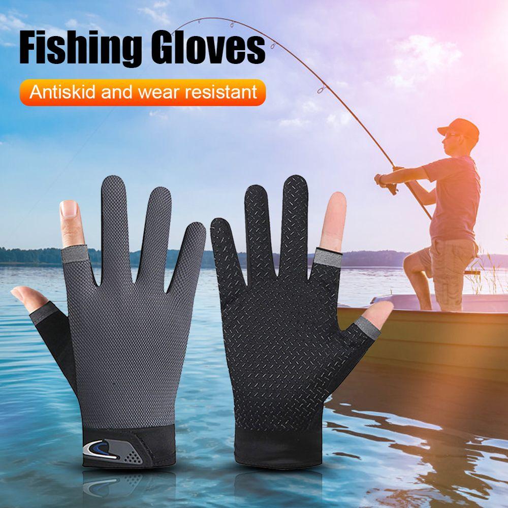Accessories Outdoor Sport Protective Mittens Anti-skid Mittens Three Fingers Gloves Fishing Gloves