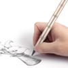 Erasable Inkless Pencil with Replacement Pen Nibs Metal Everlasting Pen No Sharpening Eternal Pen for Writing Drawing