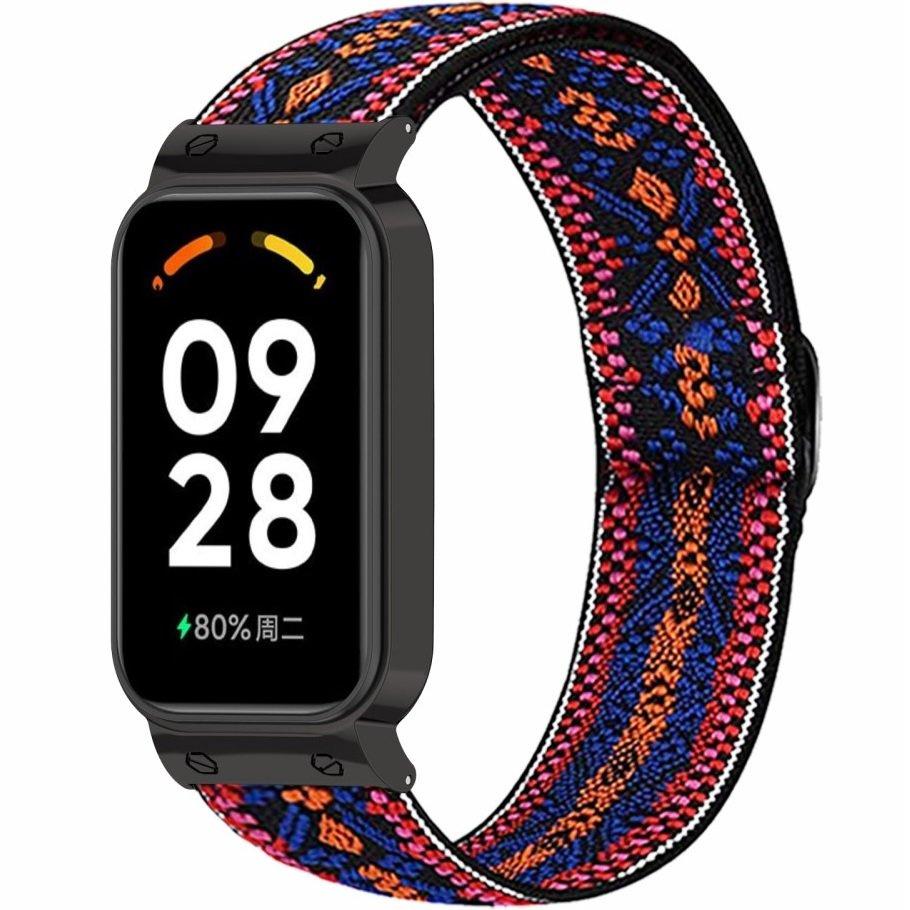 Nylon Strap for Xiaomi Redmi Smart Band 2 / Xiaomi Smart Mi Band 8 Active, Colorful