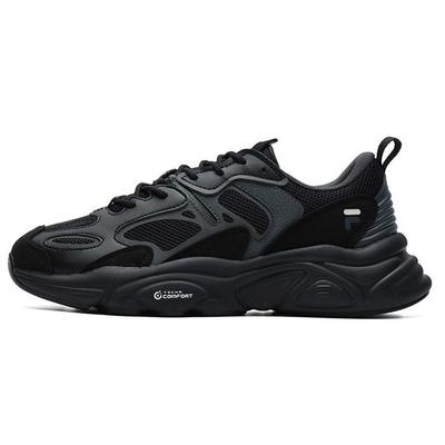 Mars 2 Ткань Синтетическая кожа Низкий верх Кроссовки для пап Женские кроссовки Черный F12W124156FBK