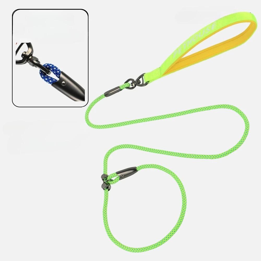 Anti Lock and Wear-resistant Training Explosion Proof P Traction Rope Dog Walking Leash Dog Accessories for Small Dogs
