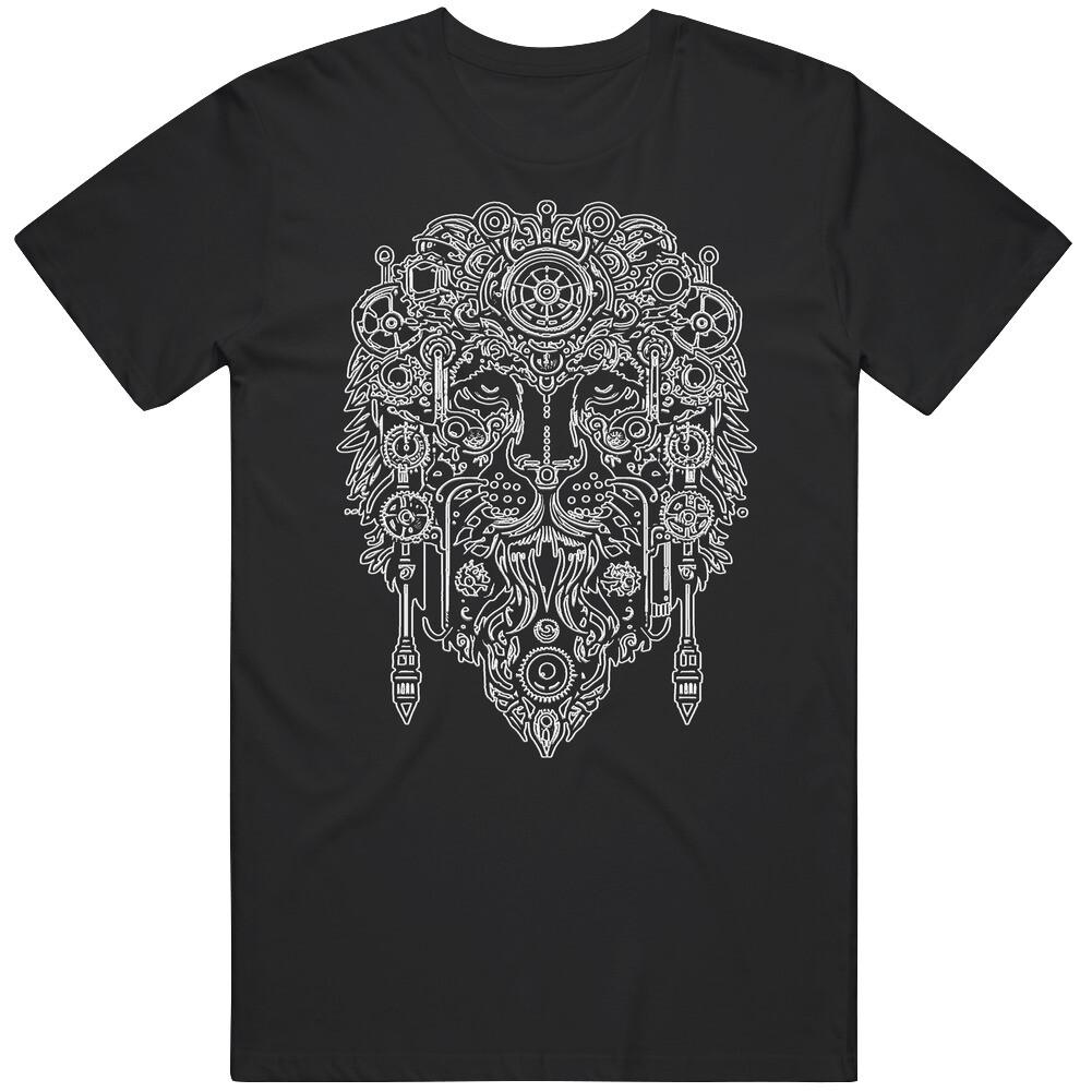 King Of The Steampunk Lion Fantasy T Shirt