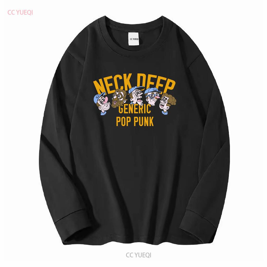 Neck Deep band pop punk black T shirt UNISEX All sizes S to XL TAModel vintage Washed graphic Slightly Stylish fashion