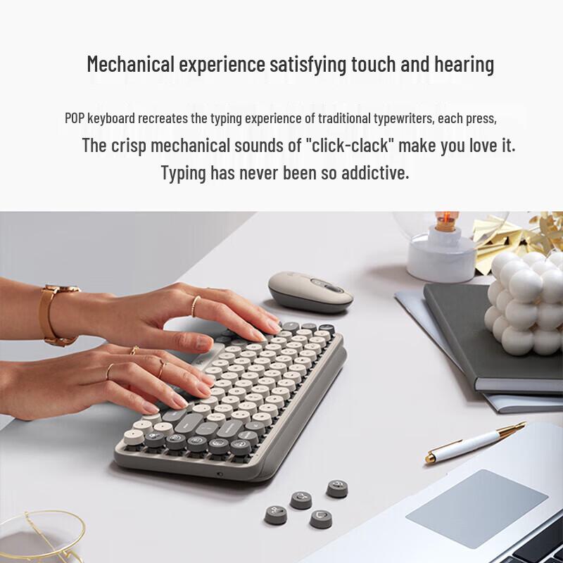 Беспроводная механическая клавиатура Logitech POP Keys