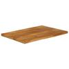 VidaXL Dessus de table à bord vivant 100x60x2,5cm bois massif manguier 370550