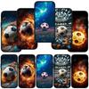 Для iPhone 17 16 15 Xiaomi Poco F7 F8 X7 C85 C75 C71 M8 Redmi Note 14 13 12 11 Pro Max 14C 13C 15C A3 A4 Чехол для телефона Футбол Соккер № 10 №10 Обложка
