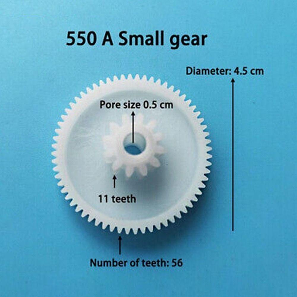 1 шт. S/M/L 390/550 редукторная шестерня пластиковая аксессуары для радиоуправляемых игрушек новая шестерня для электрической коляски