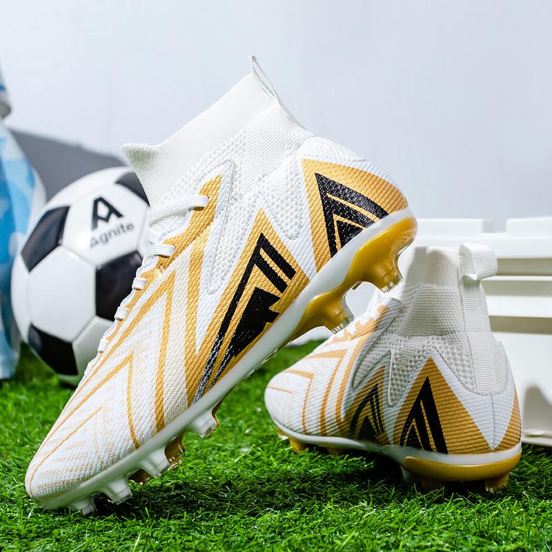 Мужские футбольные бутсы TF/FG Футбольные бутсы Взрослые Профессиональные Высококачественные Футбольные шипы Подростковые Нескользящие Спортивные кроссовки для улицы