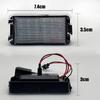 Для Seat Altea Ibiza 6L Arosa Cordoba MK1 MK2 Leon 1M Toledo III 04-09 Светодиодные фонари номерного знака Без ошибок Заменить лампу