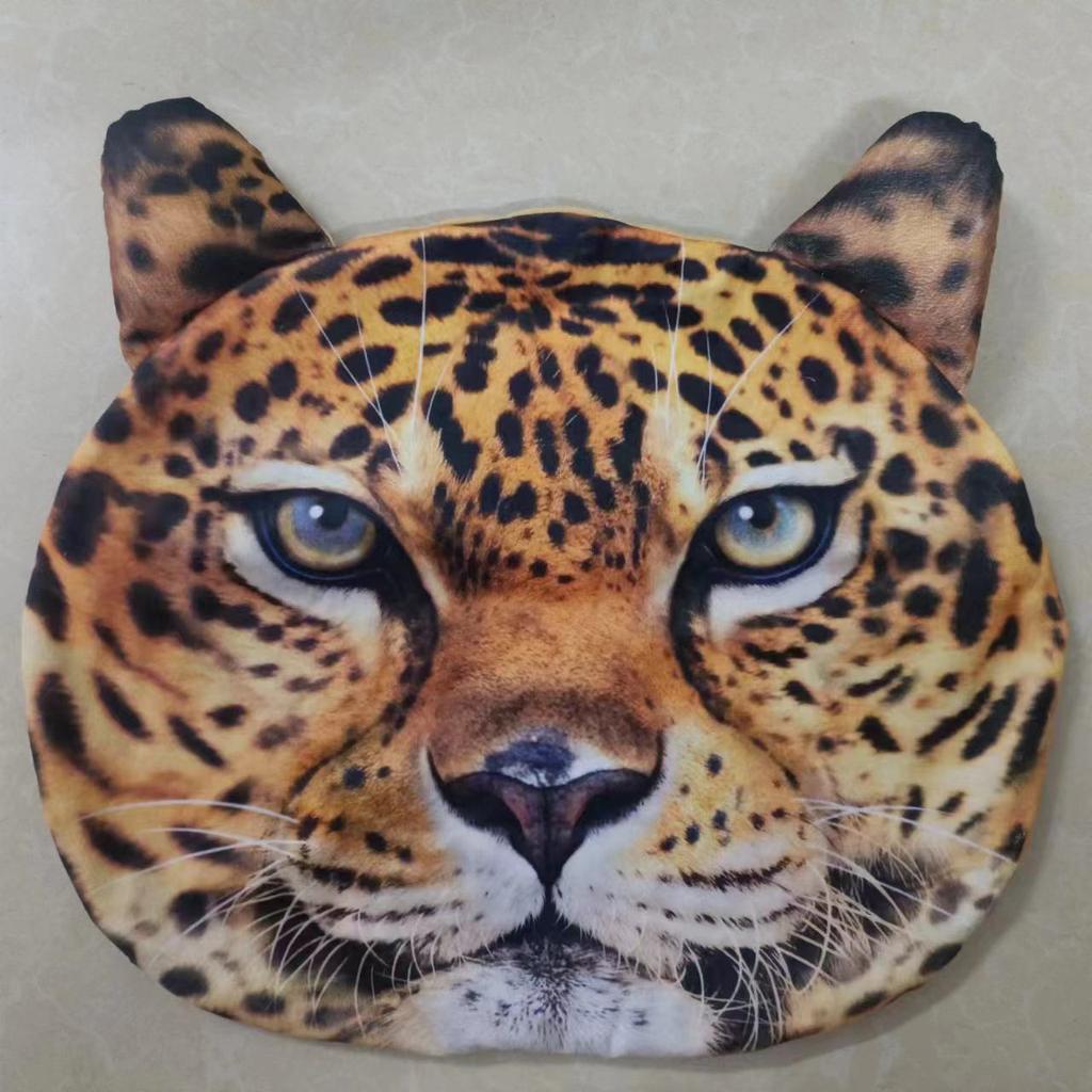 35x36 см 3D Милая подушка для сна в виде кошки, собаки, офиса, чехол для подушки, мультяшная плюшевая мягкая игрушка, детская кукла, моющаяся, для дома, дивана, автомобиля, чехол для подушки