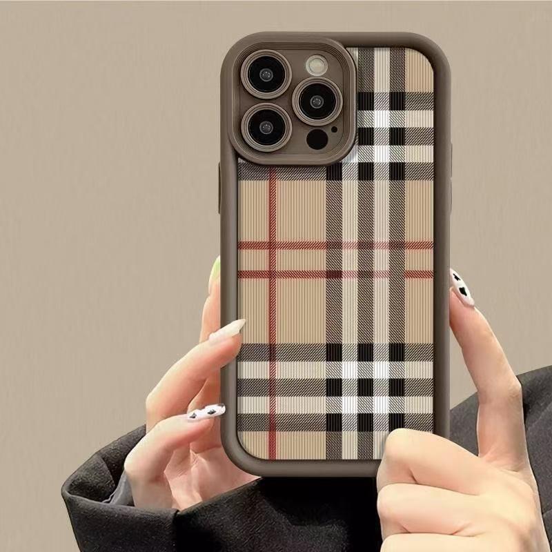Клетчатый чехол для iPhone 12, 13/14 Pro, 16, 17, 17 Pro Max
