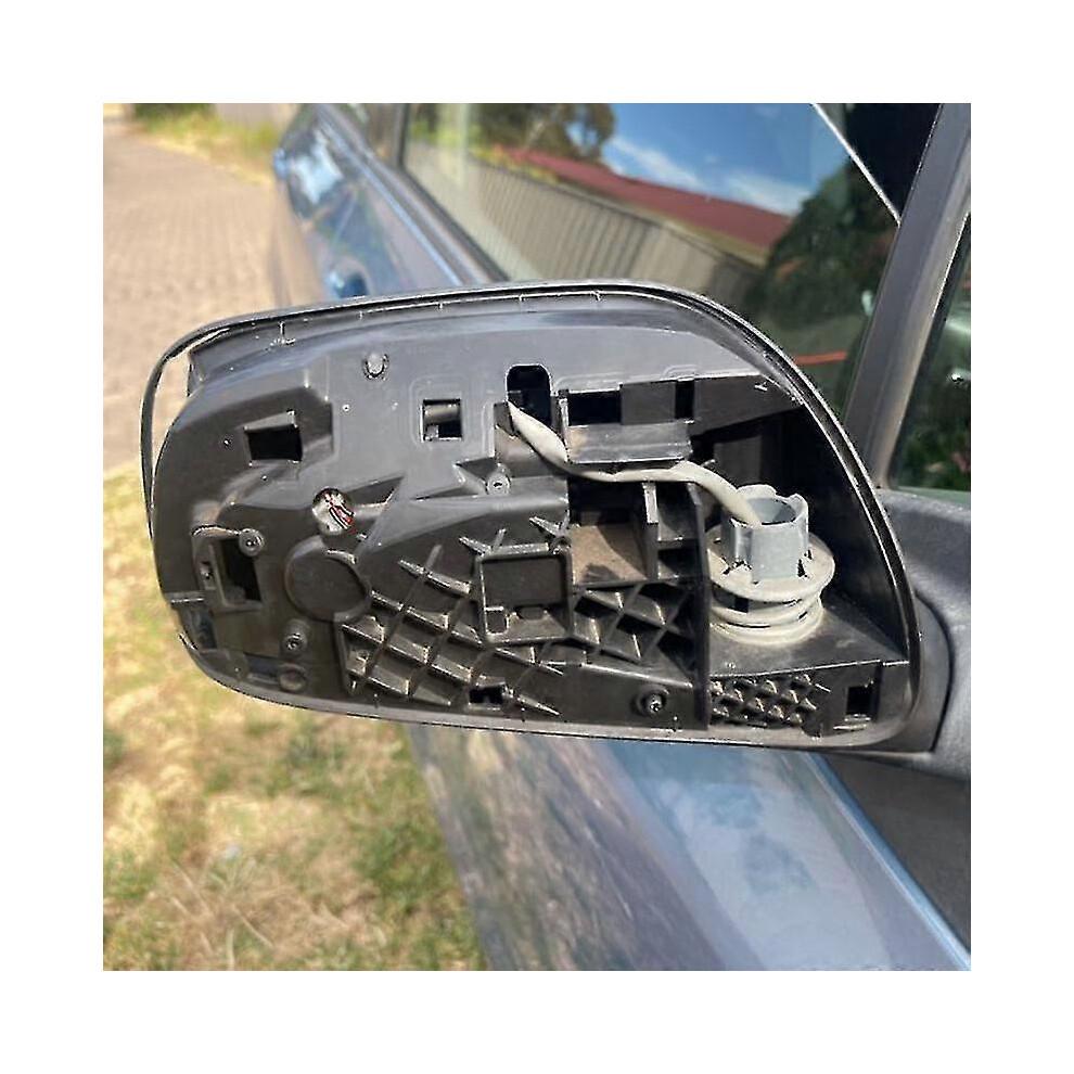 (Silver Right) Car Accessories For Toyota Yaris 2006-2011 Rearview Mirror Cover Reverse Mirror Shell Mirror Case Housing