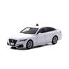RAI'S 1/43 Scale Toyota Crown (ARS220) 2022 Tokyo Metropolitan Police Department Highway Traffic Police Vehicle (Unmarked White) Complete Diecast Mode