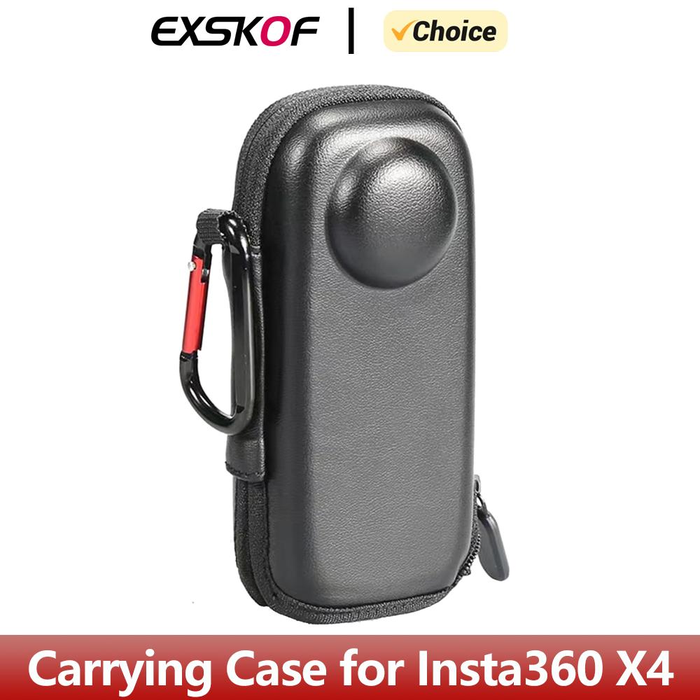 Защитный чехол для переноски Жесткий чехол Дорожная сумка для хранения Защита объектива с крючком для insta 360 Insta360 X4 Аксессуары для экшн-камеры