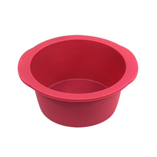 4/6/8-дюймовая круглая форма для торта, силиконовая легкосъемная антипригарная многоразовая форма для приготовления мусса Mooncake, кухонные инструменты для выпечки