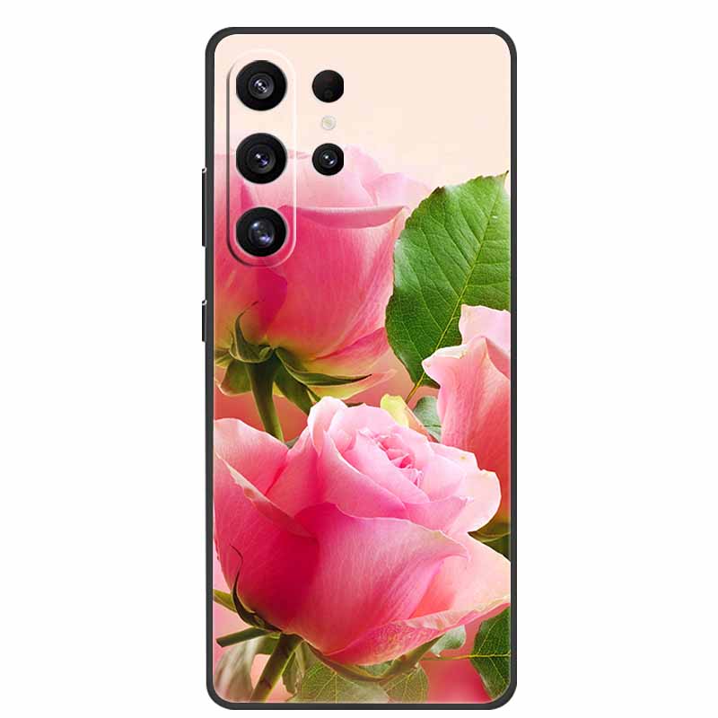 For Samsung Galaxy S26 Ultra Case Bumper Starry Sky Soft Silicone TPU Back Cover for Samsung S26 Ultra Phone Case Cute Cat Cover