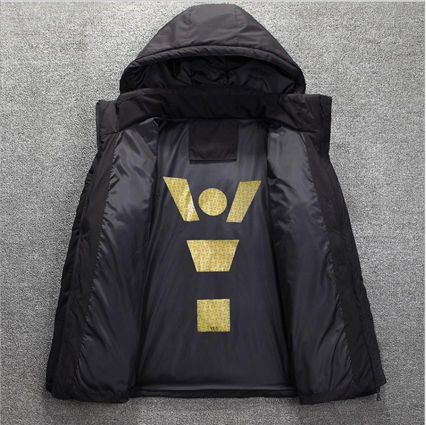 Мужская зимняя куртка-пуховик, ветрозащитная и водонепроницаемая куртка, ветровка, пуховик, молодежная теплая куртка