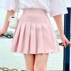 Девичья преппи белая плиссированная теннисная юбка - корейский стиль, летняя спортивная одежда для старших детей