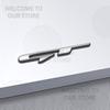 Car Decor Metal GT Line Lettering Front Grille Emblem 3D Sticker For Kia Kona Stonic Sorento Optima K5 Morning Rear Trunk Decals pgncs50