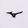 Mizuno Тренировочная футболка с коротким рукавом, размер 140, детская одежда, футболка, NaviDry, влагоотводящая, быстросохнущая, нижнее белье, бело-черная,