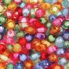 50pcs/lot Mixed Color Acrylic Beads Flower Oval Round Bucket Shape Loose Beads For DIY Bracelet Earrings Jewelry Accessories
