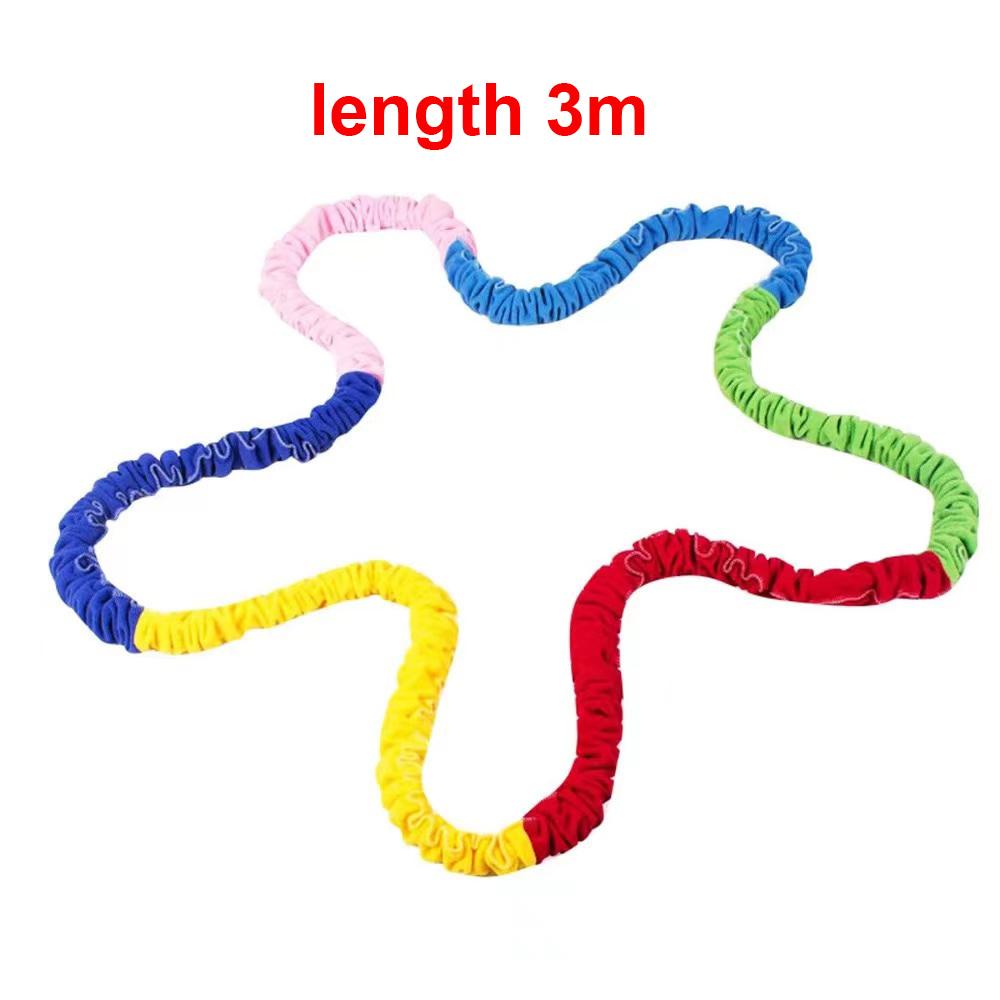 Outdoor Team Building Sports and Entertainment Toys Interactive Elastic Rope Loops Children's Sensory Rope Strength Training