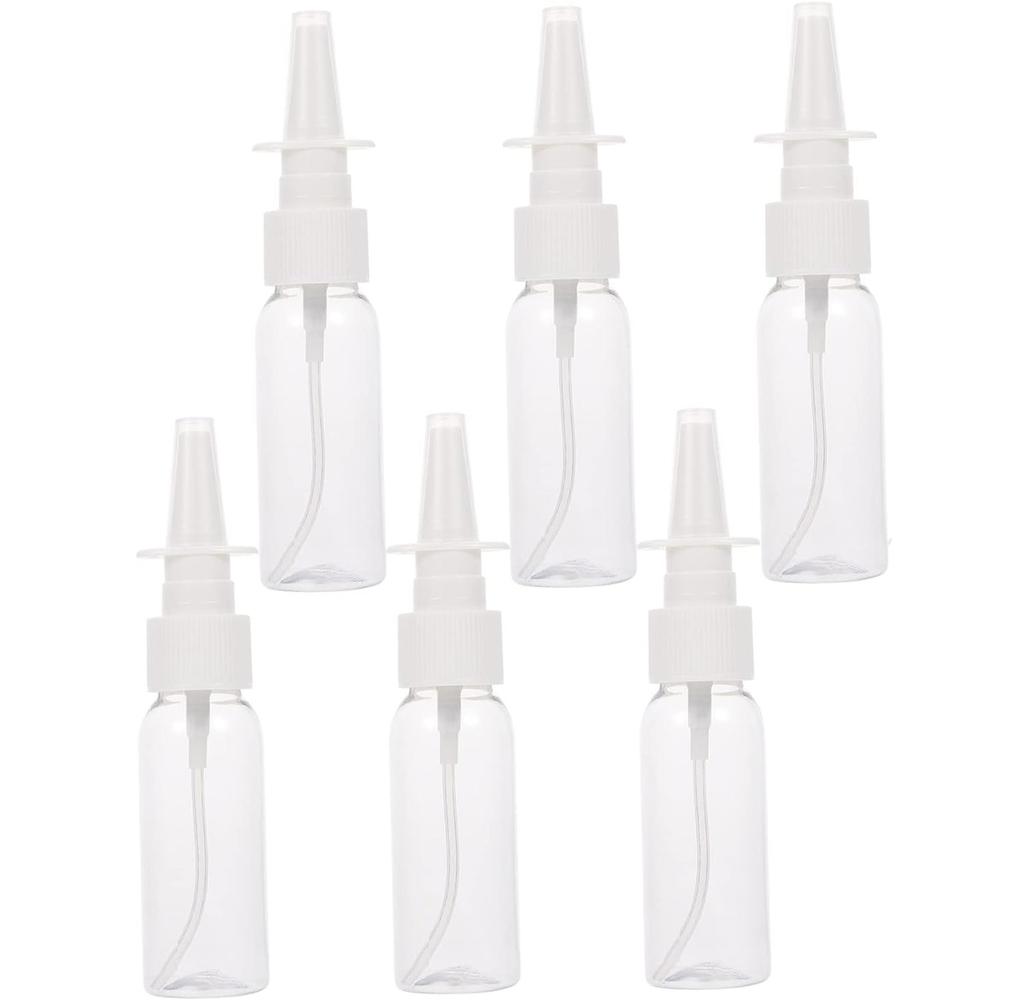 Маленькие флаконы для макияжа, распылитель, спрей для носа, многоразовая бутылка, портативная бутылка для мытья соленой водой, распылитель