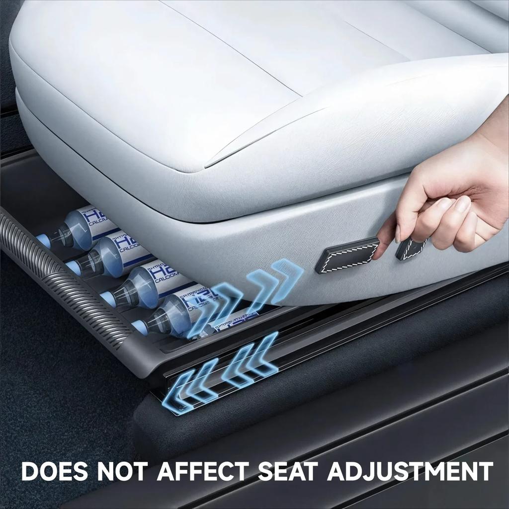 For Tesla Model Y 2020-2024 Juniper 2025-2026 Under Seat Storage Box Car Interior Accessories Drawer Type Organizer Lower Box