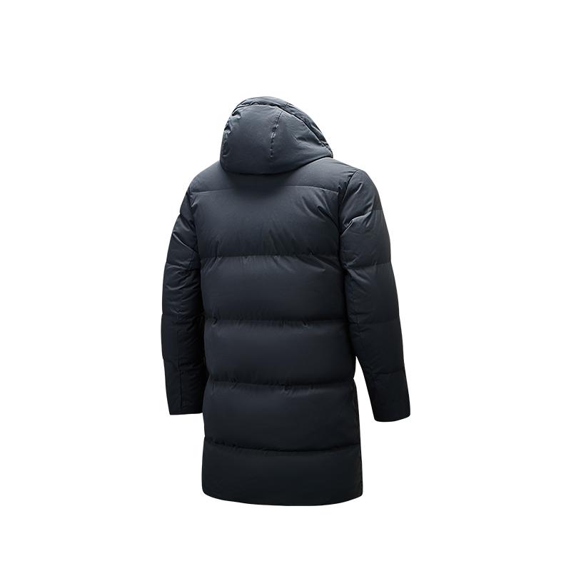 Anta Ветрозащитная Водоотталкивающая Теплая Пуховая Куртка Мужская верхняя одежда Черная 152517912-3