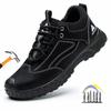 Рабочая обувь с защитой от проколов, защитная обувь со стальным носком для работы, мужская рабочая обувь, водонепроницаемые рабочие кроссовки для женщин, рабочие ботинки