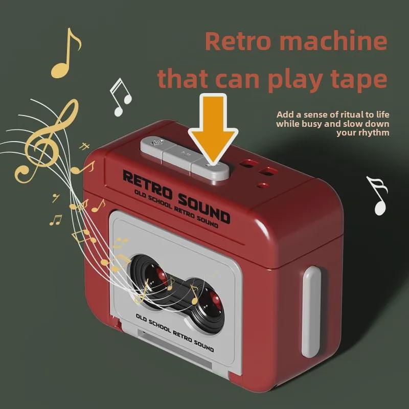 Брелок-ретро-диктофон в стиле TikTok: Мини-записываемая музыкальная шкатулка-подвеска для пар